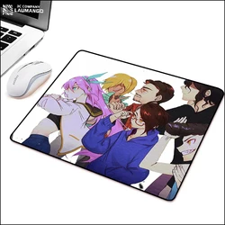 Acessórios de mesa do computador omori computador gamer completo barato almofada quente mouse mausepad teclado do jogo do computador portátil esteira deskmat mousepad anime