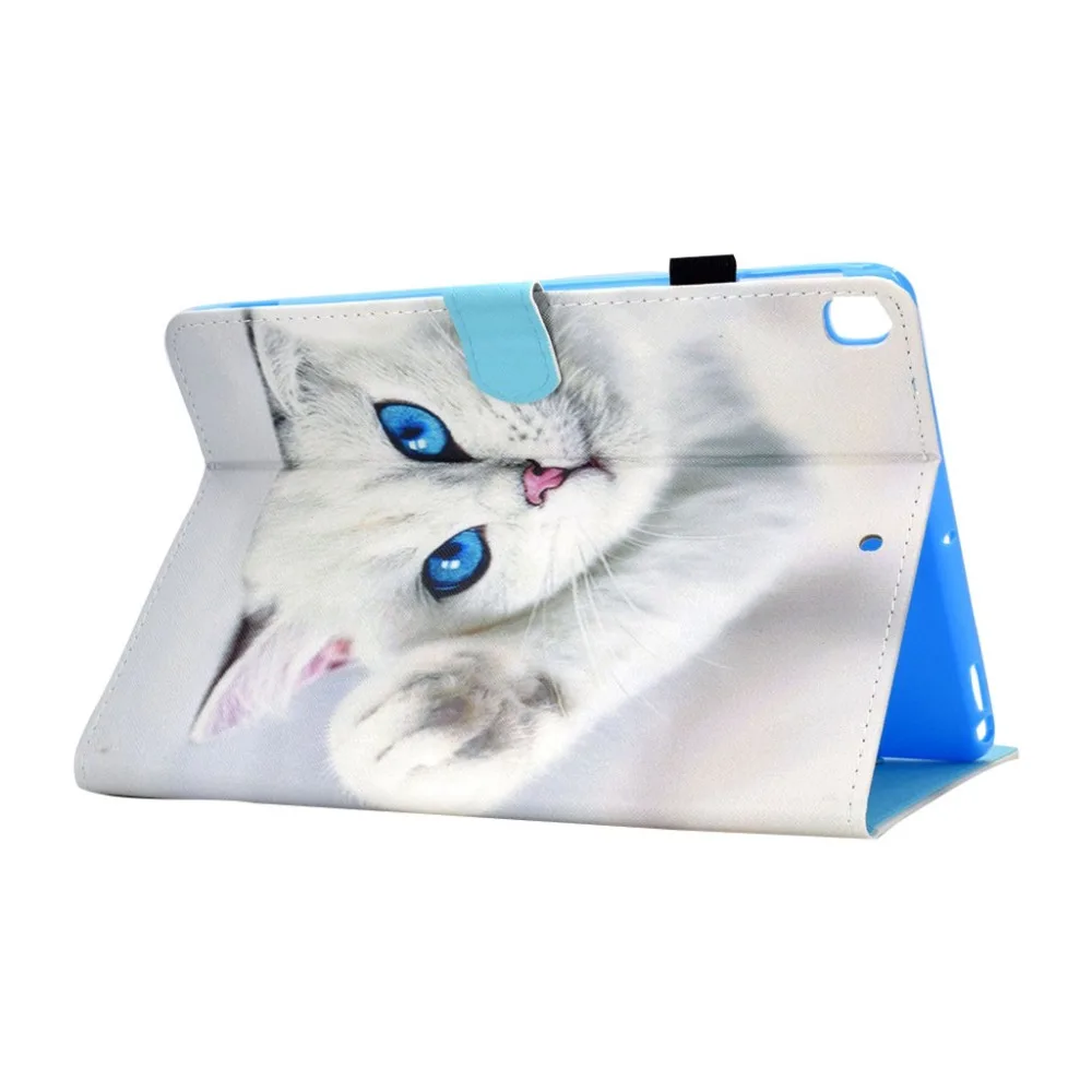 I-Pad 10,2 чехол I-Pad 7-го поколения Чехол тонкий складной чехол с подставкой Мягкий ТПУ задний Чехол защита от ударов 1017