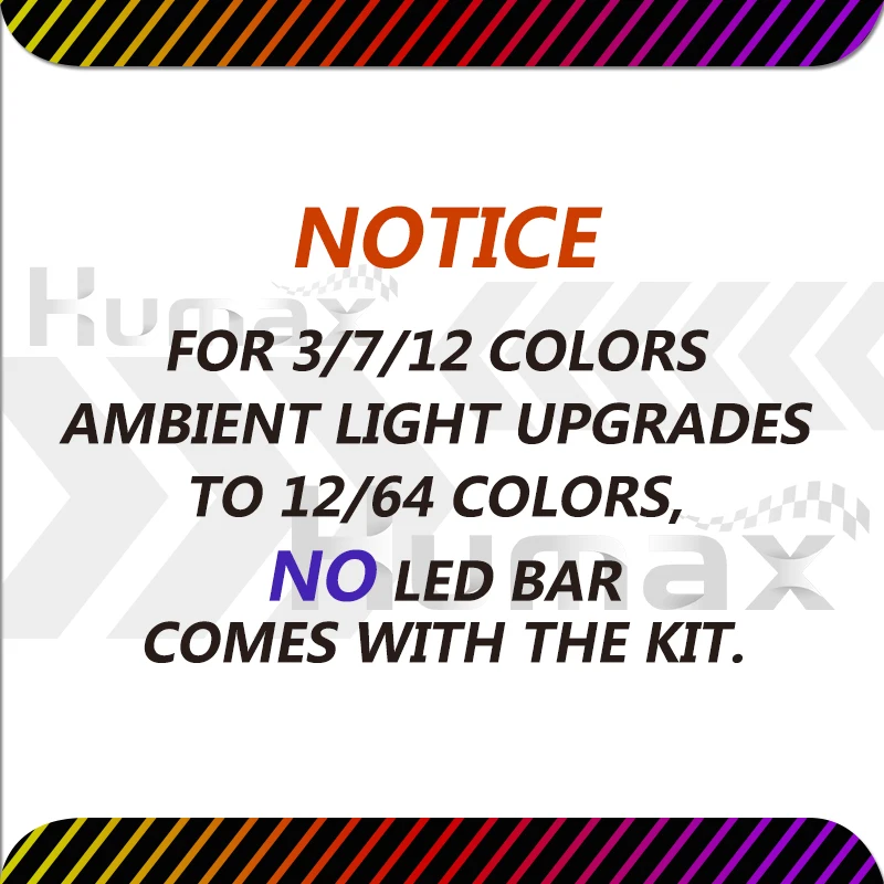  For Mercedes CLA class W117 CLA200 CLA45 LED door panel ambient lamp atmosphere lighting center con - 33005494342
