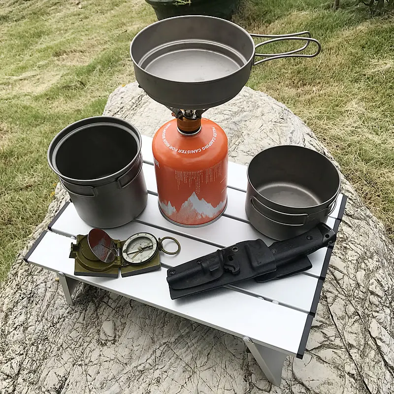 Table ultralégère en plein air mini pliante portable table de randonnée bureau pique-nique table lumineuse en aluminium table de voyage pour le camping sauvage