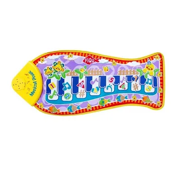 

Baby Piano Game Educational Music Toy Blanket Mat Pad Fish Shape Cute Toy For Baby Sounds Sings Best Toys