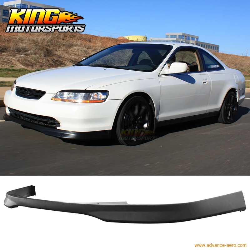 Type R Style Front lip for 1998 2000 Honda Accord Coupe Unpainted Polyproplyene Type R Style Front lip for 1998 2000 Honda Accord Coupe Unpainted Polyproplyene