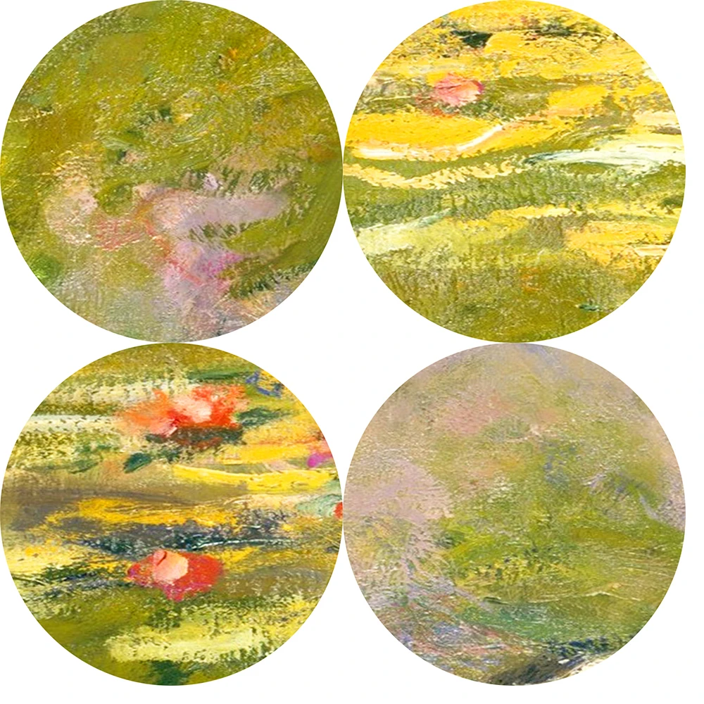 Monet ВОДНЫЕ ЛИЛИИ настенные картины impressionimpressionist знаменитая картина