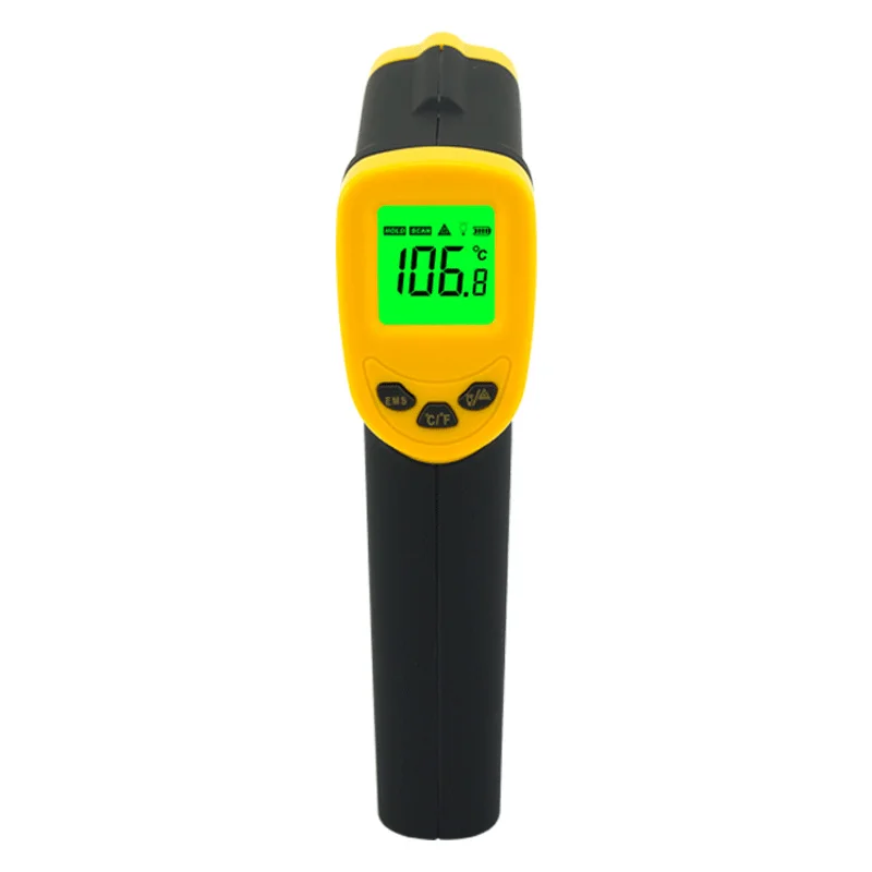 Smart Sensor AR550 Non contact IR Digital Infrared Thermometer -32~550C(-26~1022F) Point Gun Pyrometer Temperature Tester