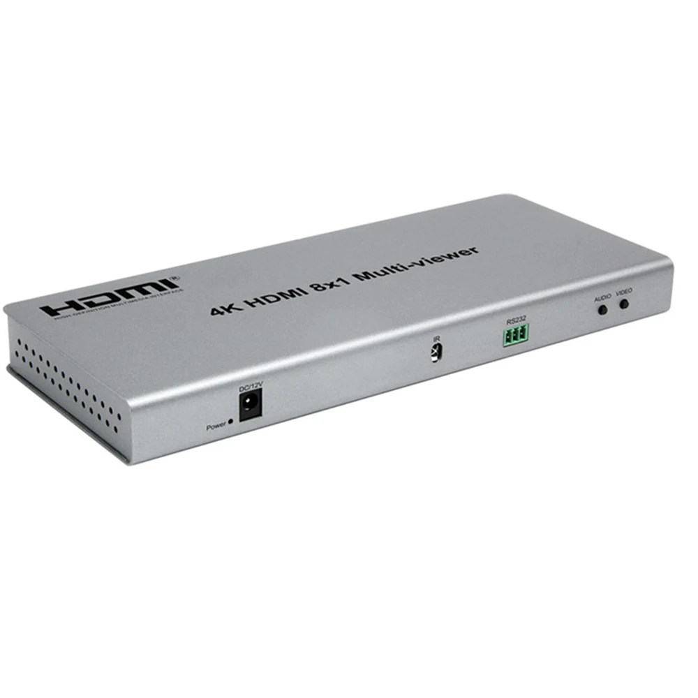 4K hdmi мультипросмотрщик 8X1 9X1 hdmi мультипросмотрщик бесшовный HDMI сплиттер мультипросмотрщик разделитель экрана конвертер с ИК