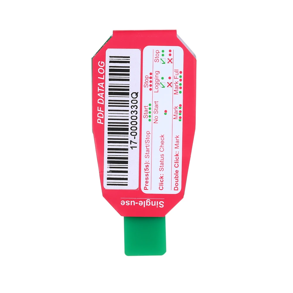 Waterproof Disposable USB2.0 Temperature Data 60 Days Cold Chain Thermometer Recorder for Biological/Medicine Chemical Industry