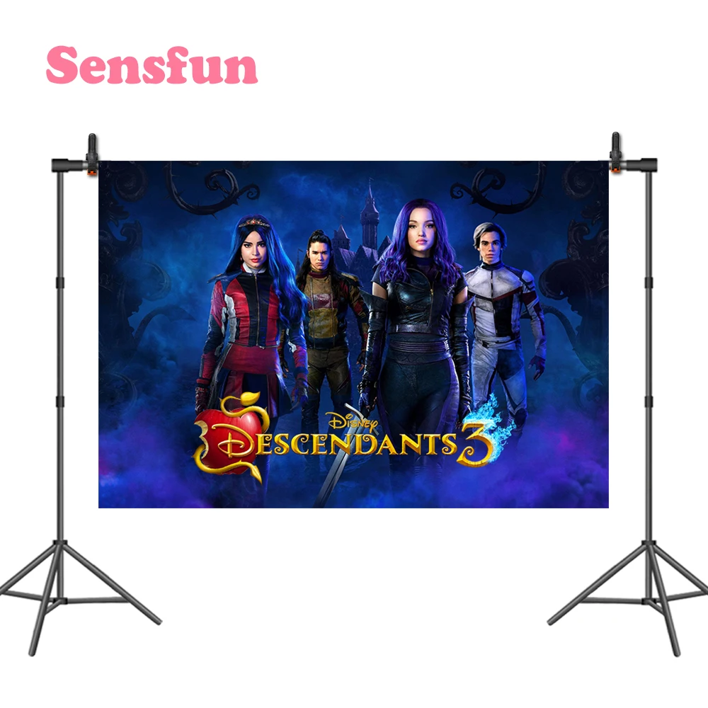 Sensfun потомки тема фоны девушки с днем рождения фотографии для фотостудии 7x5FT
