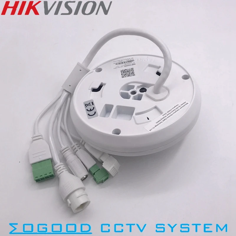 Hikvision зарубежная версия DS-2CD2955FWD-IS 5MP рыбий глаз ip-камера поддержка sd-карты PoE IR 10 м