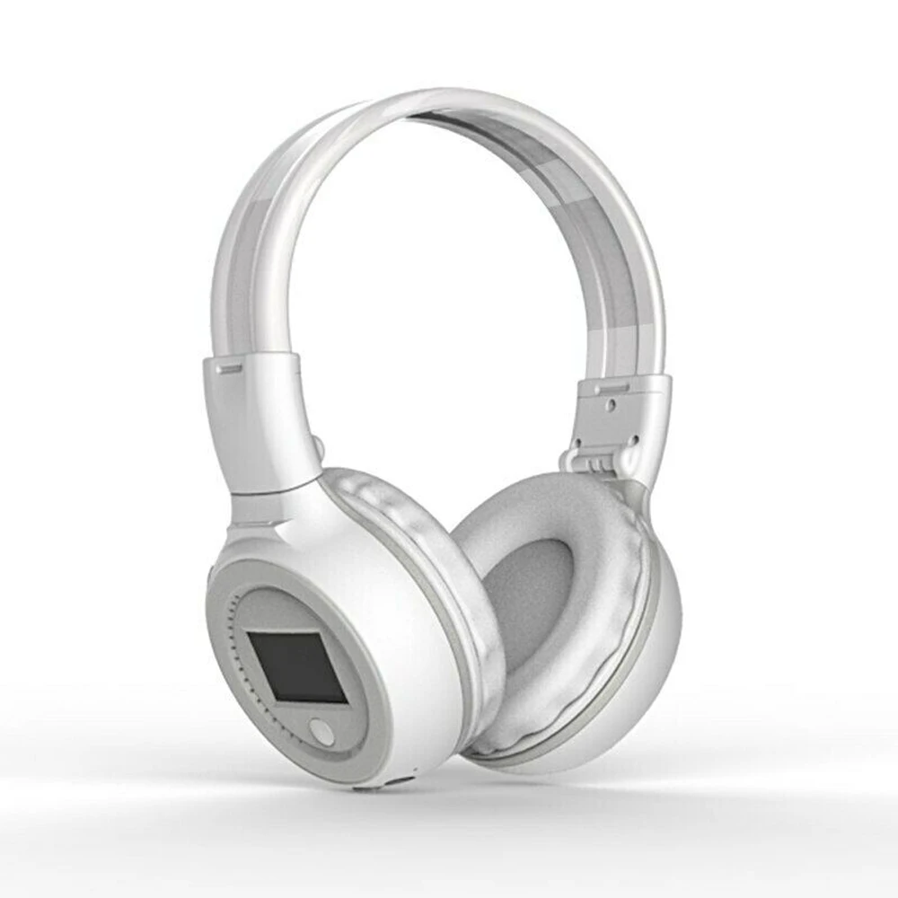 White B570 Hi-Fi стерео Bluetooth наушники Беспроводная гарнитура с микрофоном радио и 32 Гб TF SD карта воспроизведения беспроводная Bluetooth гарнитура - Цвет: White