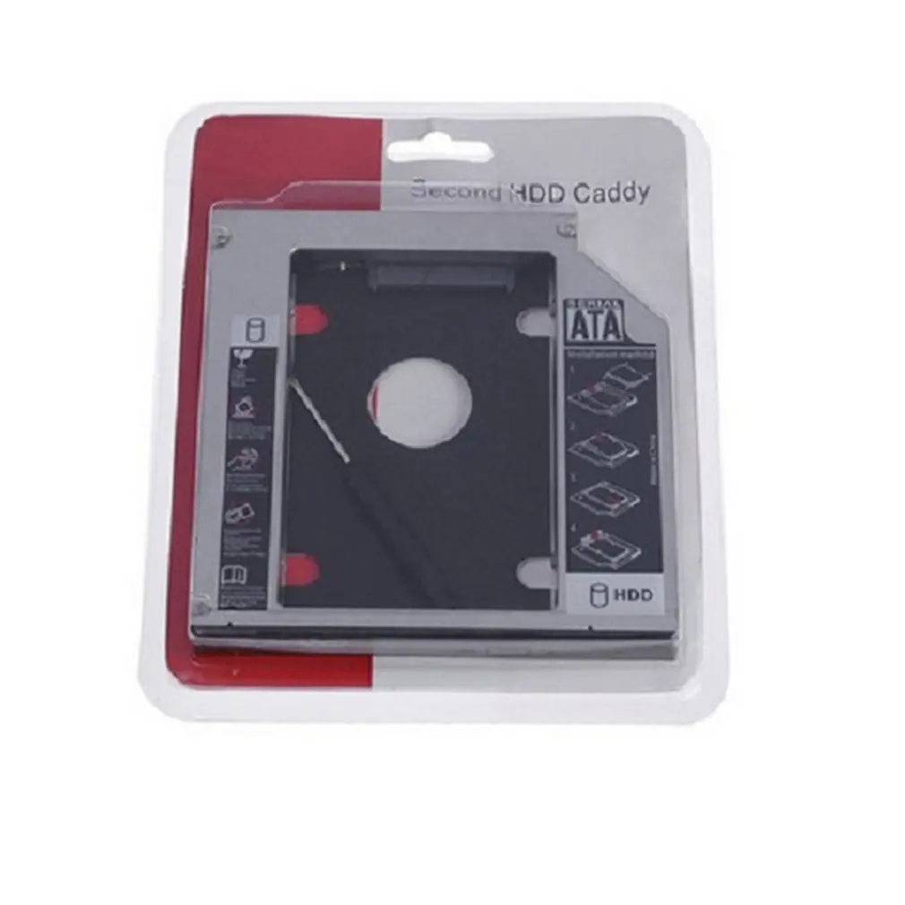 SATA для SATA 3 2 HDD жесткий диск 12,7 мм Универсальный Caddy CD/DVD-ROM Оптический отсек оптический привод кронштейн