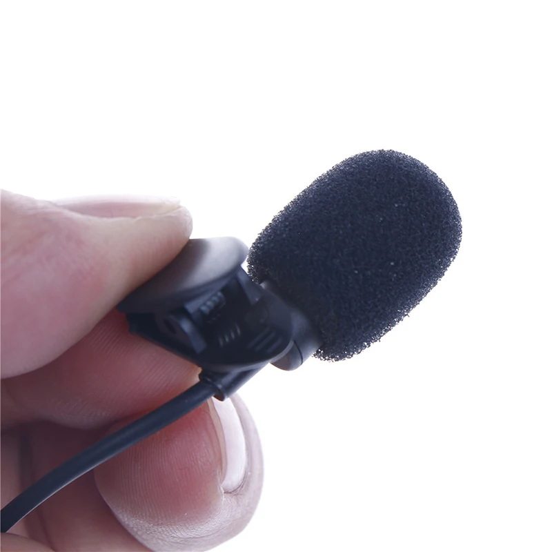 1.5m Long Wired Handsfree 3.5 Mm Stereo Jack Mini Car Microphone External Mic For PC Car DVD GPS Player Radio Audio Microphone