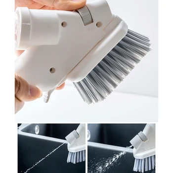 

4pcs Multi-functional Water Spray Cleaning Brushes Set Bowl Washing Sponge Clearance Brushes Sponge Wipers Kitchen Cleaning Tool