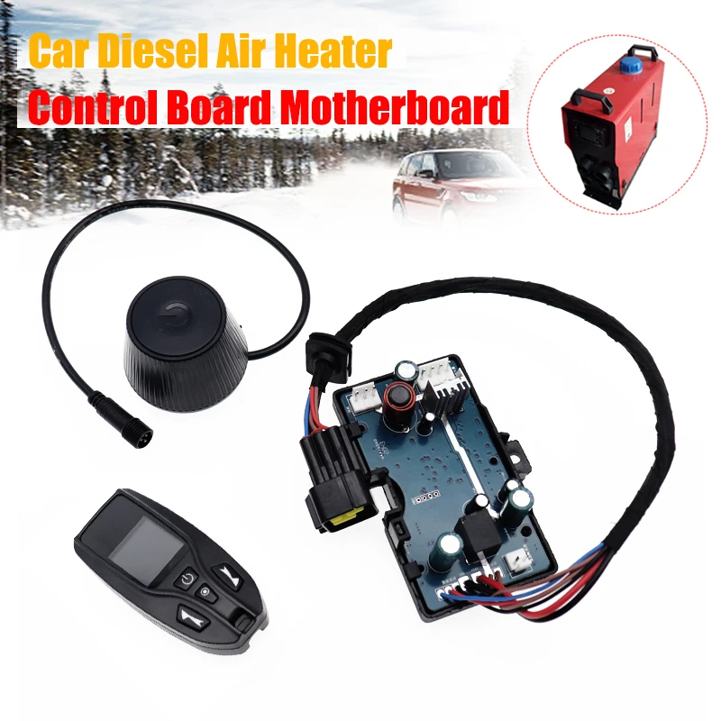 Air Heater Diesel Parking Remote Controller W/ LCD Monitor Switch Board 12V/24V