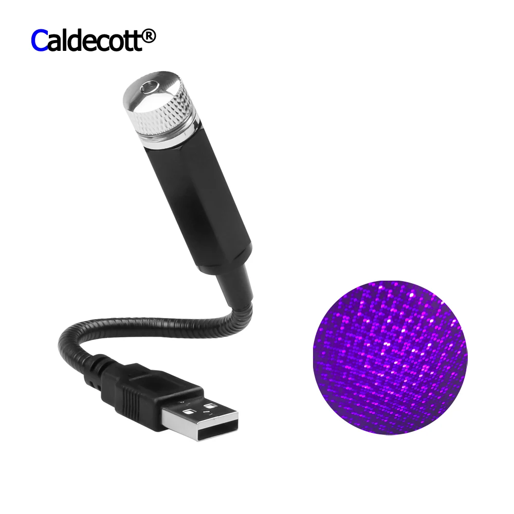 Атмосферный USB светильник для автомобиля декоративная лампа с изображением