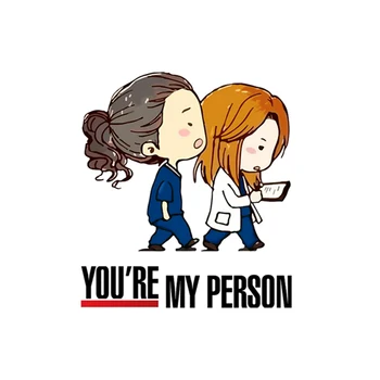 

Grey's Anatomy Patches Heat Press Transfer Sticker Iron-on Colthes DIY Handmade Decoration Applique E0168