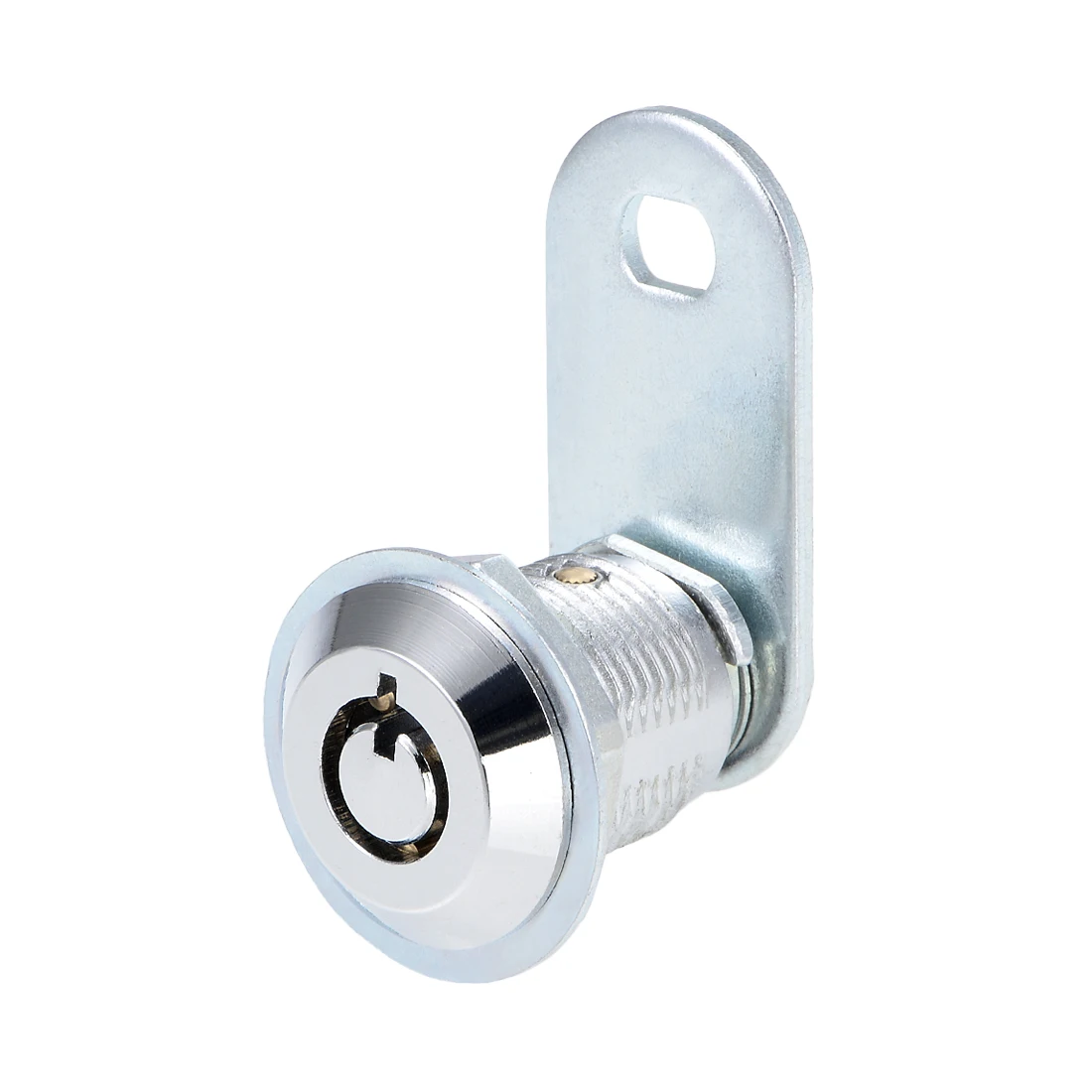 Uxcell трубчатый cam lock 20 мм цилиндр Длина хромированная отделка с одинаковым ключом, комплект из 2 предметов