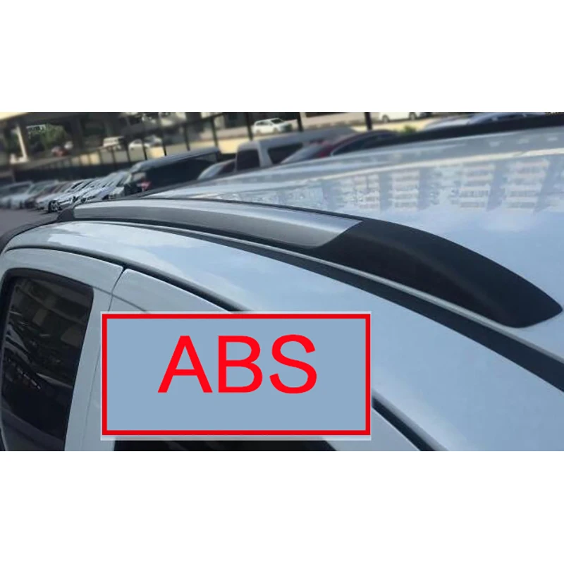Высокое качество ABS наклейка установка багажник на крышу автомобиля рельсы багажник на крышу для hilux revo
