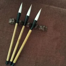 Кисть для каллиграфии, китайская птица, пейзаж, чернила, кисть для рисования, набор ручек, китайский Huzhou, белые облака, несколько волос, кисть для рисования