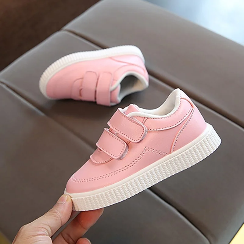 Sandal for girl Kids Sneakers Girls Trainers Boys Shoes Children Leather Shoes White Black School Running Shoes Pink Sports Shoes Flexible Sole slippers for boy
