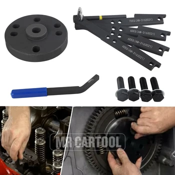 

MR CARTOOL 3163021 Cam Timing Tool Kit With 3163530 Engine Brake Adjustment Tool 7MM For Cummins ISX Camshaft Timing Wedge Tool