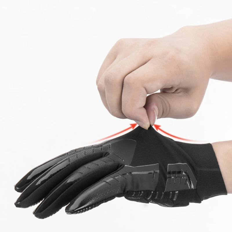 Rockbros перчатки для велоспорта противоскользящие SBR амортизация ветрозащитные перчатки на весь палец перчатки для сенсорного экрана мужские женские велосипедные перчатки
