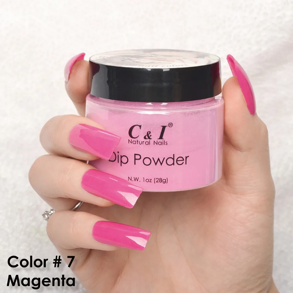 C&I Dip Powder Color # 7 Magenta 2