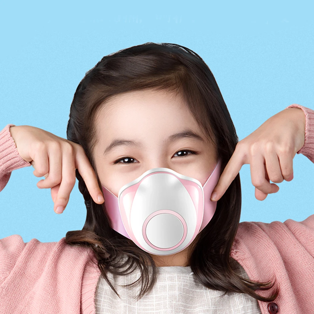 

Kids/Adult Electric Smart Masks Dust Face Mask PM2.5 Air Purifying Respirator Dust-proof Reusable Mouth Mask