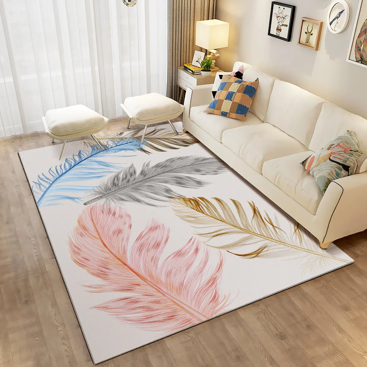 

Lemon Tree, American Style, Simple Modern Nordic Sofa, Living Room, Tea Table, Carpet, Bedside, European Room Tide Plate