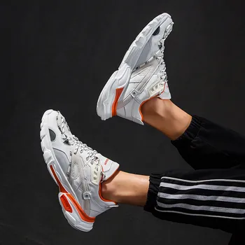 

New Men's Running Shoes Breathable Outdoor Sneakers Men's Light Sneakers Comfortable Sports Training Shoes New sports tide shoes