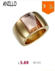 ANILLO женское кольцо из розового золота, инкрустированное однорядным кубическим цирконием, нержавеющая сталь, магнит для здоровья, обручальное ювелирное изделие, подарок