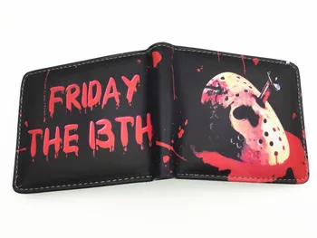 

Men Faux Leather Wallet friday 13th chucky nightmare on elm street Coin Purse Unisex Wallets ID/Credit Card Holder