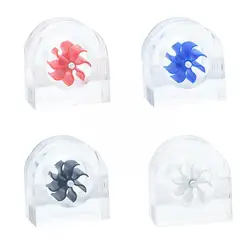 Débitmètre acrylique filetage G1/4 pour système de refroidissement d'eau Pc, indicateur de débit poli, maison Durable 2 trous traversants Z0v1 