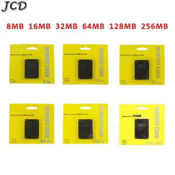 

JCD for Sony Playstation 2 PS2 Memory Card 8MB 16MB 32MB 64MB 128MB 256MB Extended Card SD Card Save Game Data Stick Module