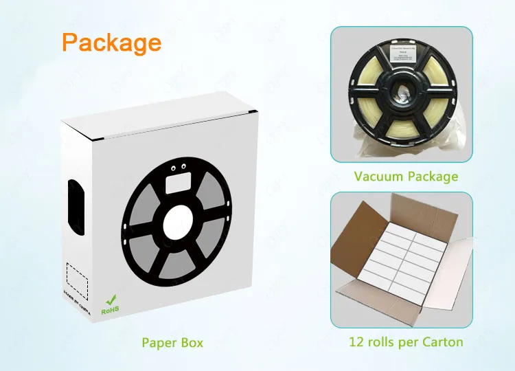 3d printing plastic PC Filament Polycarbonate 1.75Mm 3D Printing Spool 1Kg Spool Sample 10M High Temperatue Resistance 3d printer filament pla