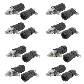 

40Pcs 4mm Banana Socket Professional Binding Terminal high quality Blocks Connector Post Nut Banana Plug Jack Connector