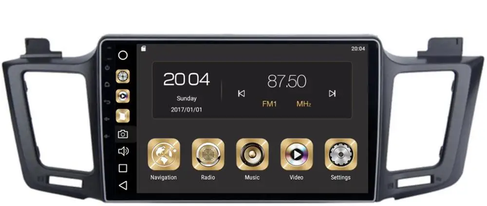 Ips 4 Гб ОЗУ 8-32 Гб Rom10.2 дюймов Android 9,0 автомобильный Dvd gps для Toyota RAV4- радио мультимедиа gps Аудио Видео Стерео