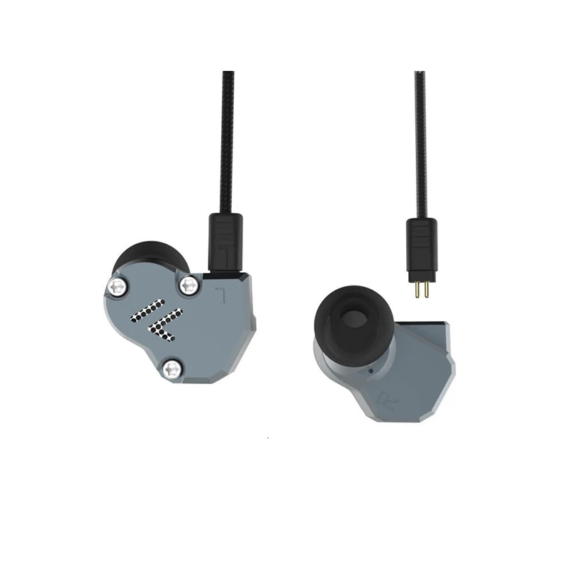 Дропшиппинг Revonext QT2 2DD+ 1BA гибридные наушники-вкладыши Наушники-вкладыши Hi-Fi DJ Monito спортивные наушники для бега