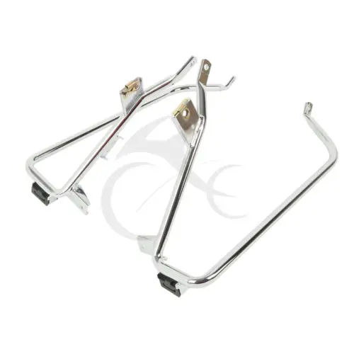 

Saddlebag Support Brackets For Harley Touring Road Street Glide Ultra FLTR FLHX 09-13