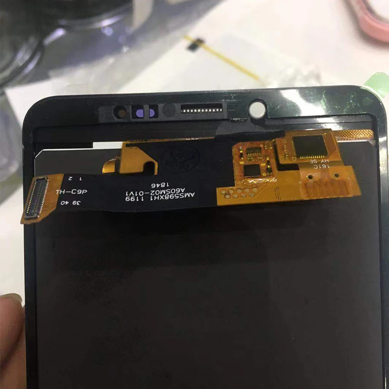 6," ЖК-дисплей для SAMSUNG Galaxy C9 Pro lcd C9000 C9 lcd сенсорный экран дигитайзер Запасные части регулировка яркости