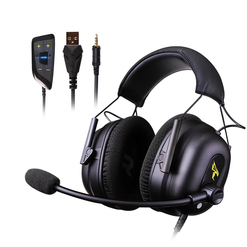 Наушники SOMIC G936N наушники для геймеров 7 1 виртуальные игровые объемный звук USB 3 5