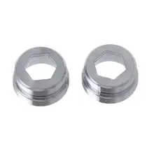 2 шт. двойной резьбовой смеситель адаптер передачи M22 внутренний M24 внешний метрический прочный разъем очиститель воды кухня ванная комната части для крана