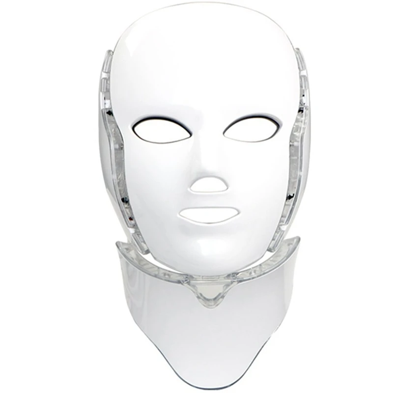 

7 Colors Led Facial Mask Led Korean Photon Therapy Face Mask Machine Light Therapy Acne Mask Neck Led Mask For Skin Rejuvenation