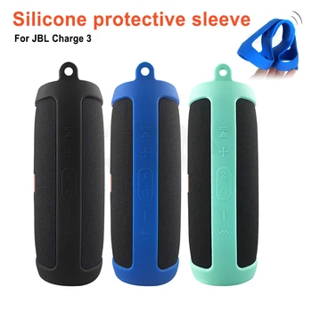

Wireless Bluetooth Speaker Silicone Case For JBL Charge 3 Speakers Protective Cover Portable Anti-scratch Anti-shock Silicone