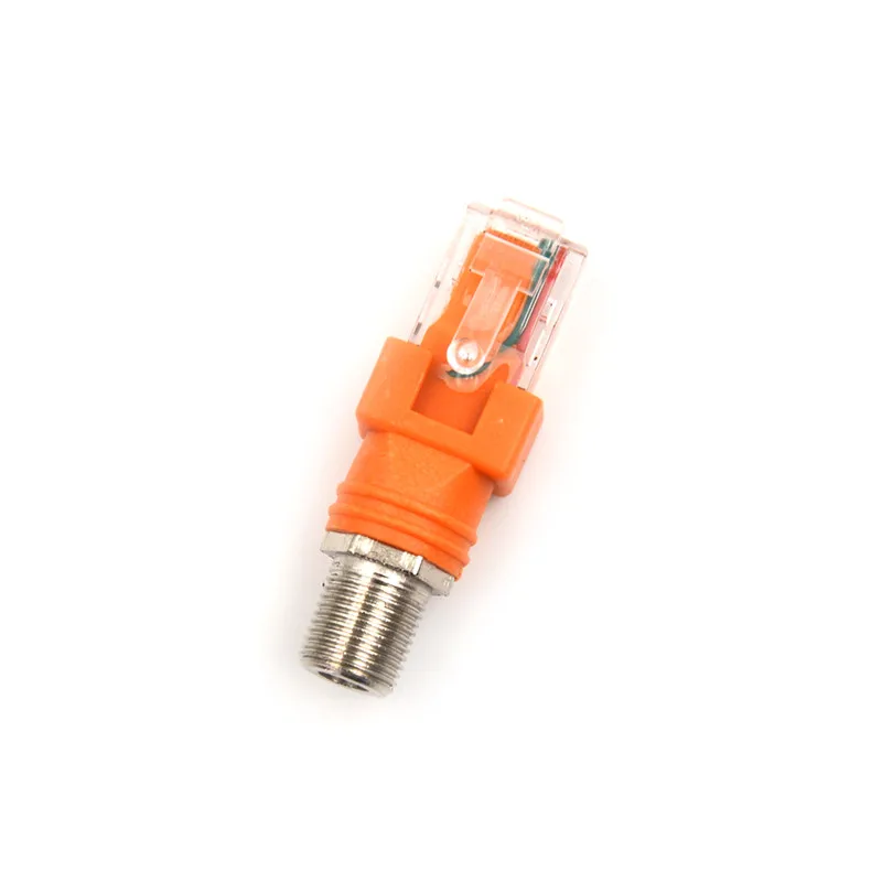 1 шт. F-тип Разъем RF мама к RJ45 Мужской коаксиальный бочонок муфта адаптер разъем |