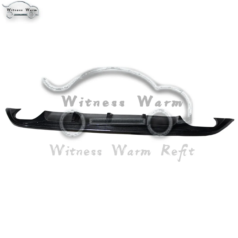 Для Golf 7 Rline стиль автомобиля Стайлинг диффузор из углеродного волокна губа на