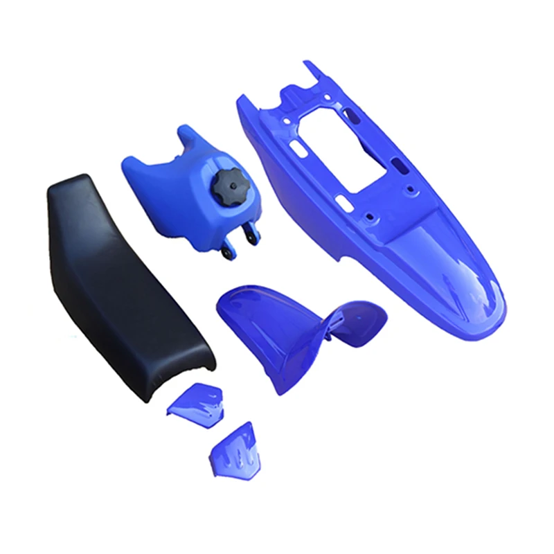 

Один комплект для PW50 PY50, пластиковый комплект для крыла, корпуса, сиденья, бензобака, красный, розовый, синий, белый, черный