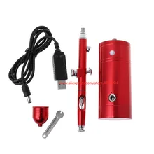 Новейший 0,3 мм мини воздушный компрессор, распылитель, Аэрограф, набор 7CC, набор емкости ub