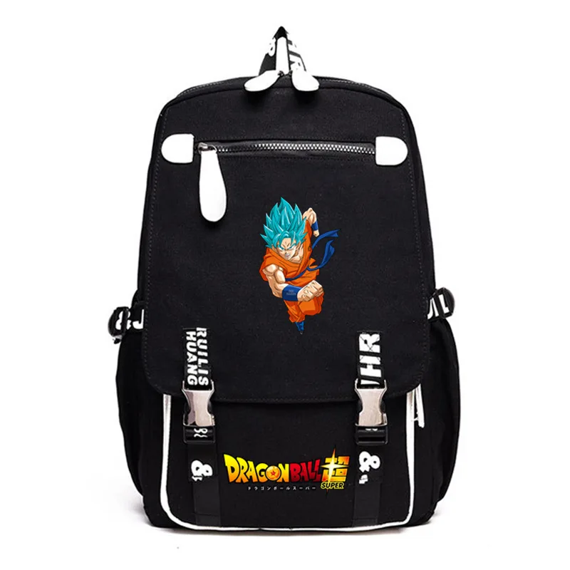 photo colour Супер школьные сумки Dragon Ball для подростков девочек мальчиков Супер Саян Гоку Ssj3 рюкзак для ноутбука большая емкость дорожные сумки на плечо - Цвет: photo colour