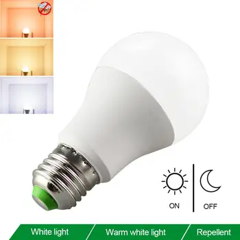 

E27 7W Dusk to Dawn Automatic On&Off LED Sensor Light Bulb for Courtyard Wall
