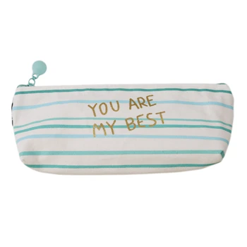 

Cosmetic Bag Waterproof Printing Letters Toilet Bag Ladies Women Makeup Bag Canvas Custom Style for Travel